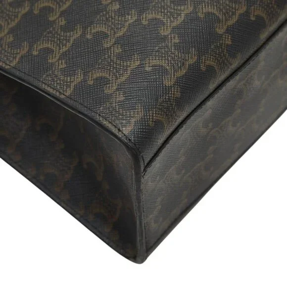 Celine Triomphe Black Leather - Picture 7 of 10